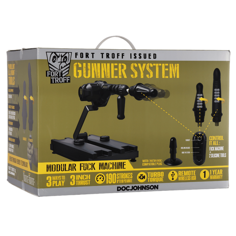 Gunner System - 3-In-1 Modular Fuck Machine