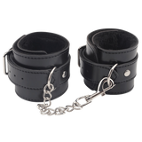 Obey Me Leather Ankle Cuffs