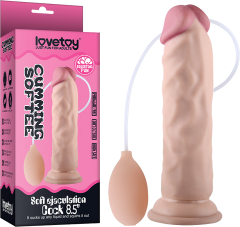 8.5" Soft Ejaculation Cock